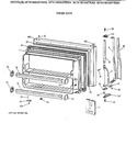 Diagram for 1 - Freezer Door