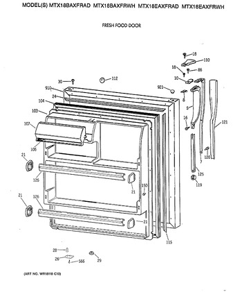 Diagram for MTX18BAXFRWH