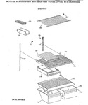 Diagram for 4 - Shelf Parts