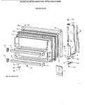 Diagram for 1 - Freezer Door