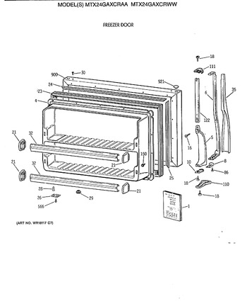 Diagram for MTX24GAXCRWW