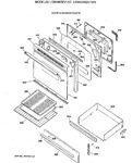 Diagram for 4 - Door & Drawer Parts