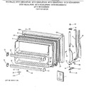 Diagram for 1 - Freezer Door