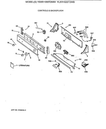 Diagram for YBXR1060T2WW