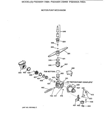 Diagram for PSD330Y-70WW