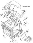 Diagram for 2 - Upper Oven Parts