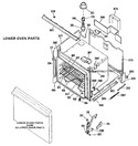 Diagram for 2 - Lower Oven Parts