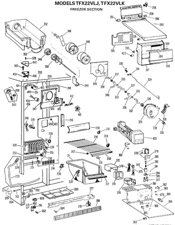 Diagram for TFX22VLJ