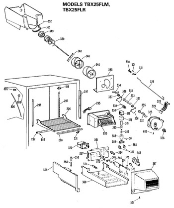 Diagram for TBX25FLRRAD