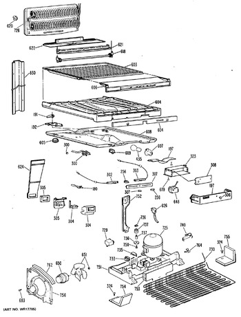 Diagram for TBX25FLRRAD