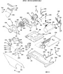 Diagram for 3 - Dryer - Motor, Blower & Belt