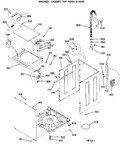 Diagram for 4 - Washer - Cabinet, Top Panel & Base