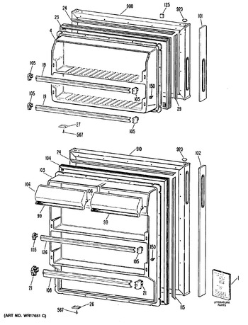 Diagram for TBXY14SPHLAD