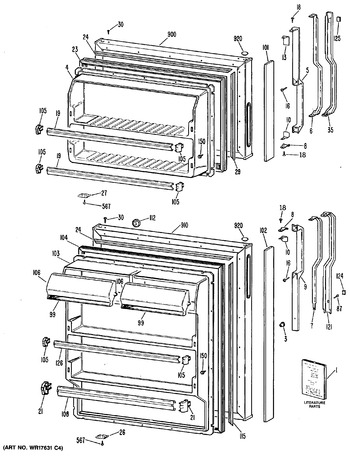 Diagram for TBX16SPGRWH