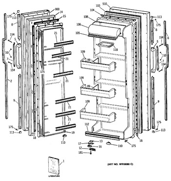 Diagram for TFX20JASBWH