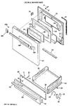 Diagram for 4 - Door & Drawer Parts