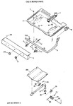 Diagram for 1 - Gas & Burner Parts