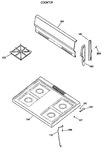 Diagram for 2 - Cooktop