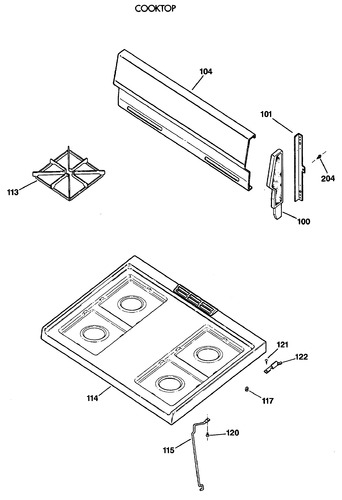 Diagram for JGBS04GPV2AD