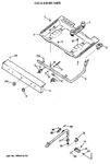 Diagram for 1 - Gas & Burner Parts