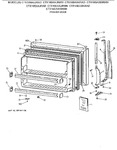 Diagram for 1 - Freezer Door