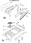 Diagram for 2 - 30" Standing Pilot