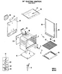 Diagram for 1 - 30" Electric Ignition