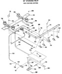 Diagram for 4 - 30" Standing Pilot