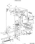 Diagram for 2 - Freezer Section