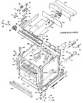 Diagram for 3 - Lower Oven Parts