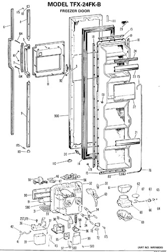 Diagram for TFX24FKB