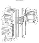 Diagram for 2 - Fresh Food Door