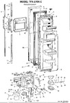 Diagram for 1 - Freezer Door