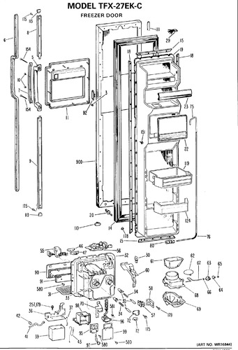 Diagram for TFX27EKC