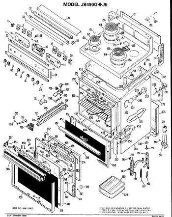 Diagram for JB490G*J5