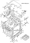 Diagram for 2 - Upper Oven Parts