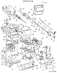 Diagram for 3 - Freezer Section