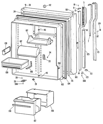 Diagram for TBXW25RMGRWH