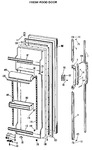 Diagram for 2 - Fresh Food Door