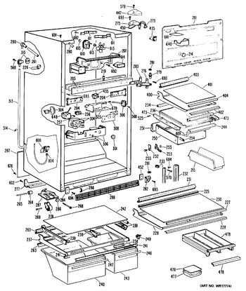 Diagram for TBX22RLRRWH