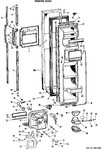 Diagram for 1 - Freezer Door