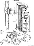 Diagram for 1 - Freezer Door