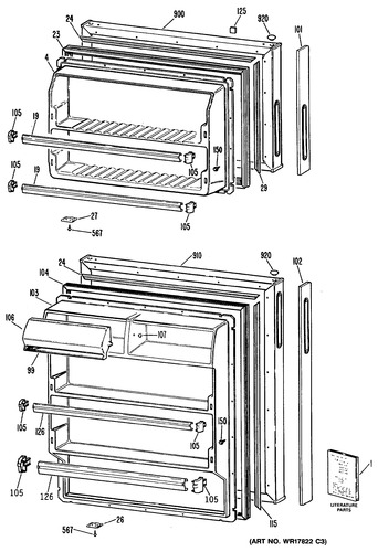 Diagram for TBXY14LPGRWH