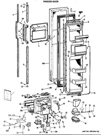 Diagram for TFX27FRBWH