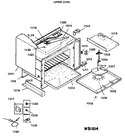 Diagram for 6 - Upper Oven