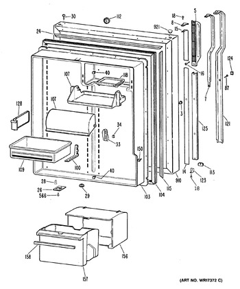 Diagram for TBHW22RRELWH