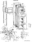 Diagram for 1 - Freezer Door