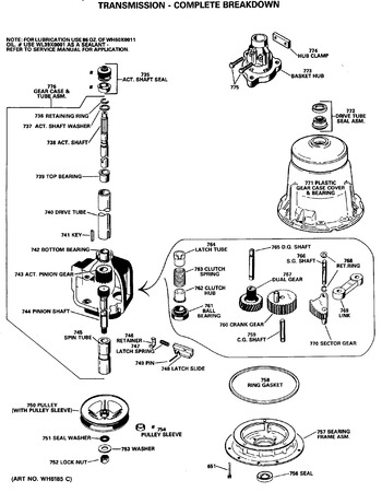 Diagram for WWA3650SALHA