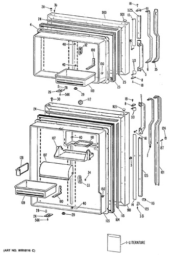 Diagram for TBH25ZRDRWH