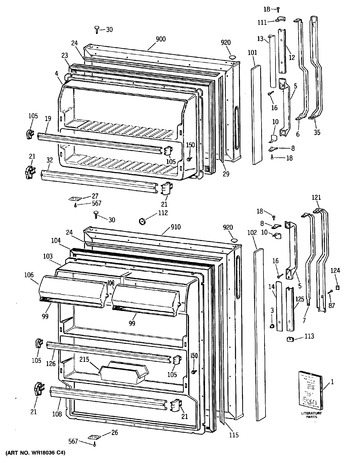 Diagram for TBE14DASFRWH